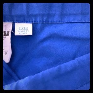 Royal blue scrub set